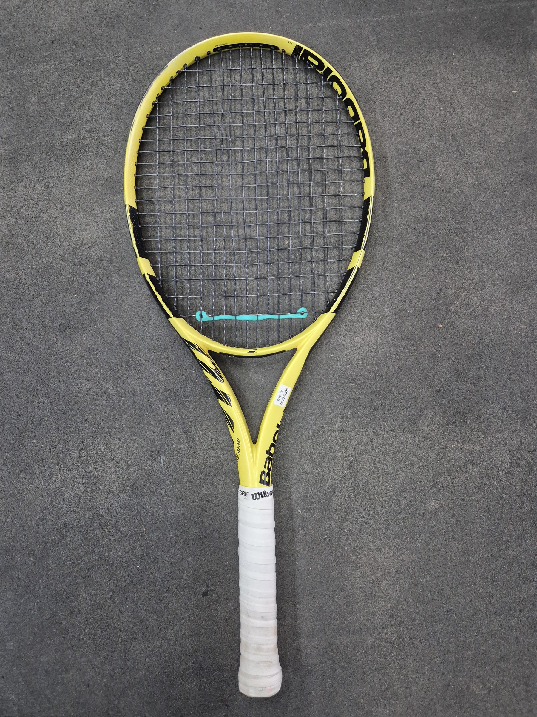 Babolat Pure Aero 100 300g CONSERTADA Usada (Produto em Estoque sob Consulta)