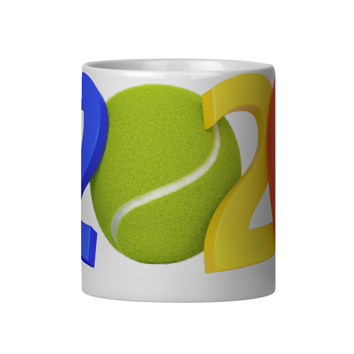 Caneca Personalizada 2026 Tenista – Presente Criativo para Amantes do Tênis
