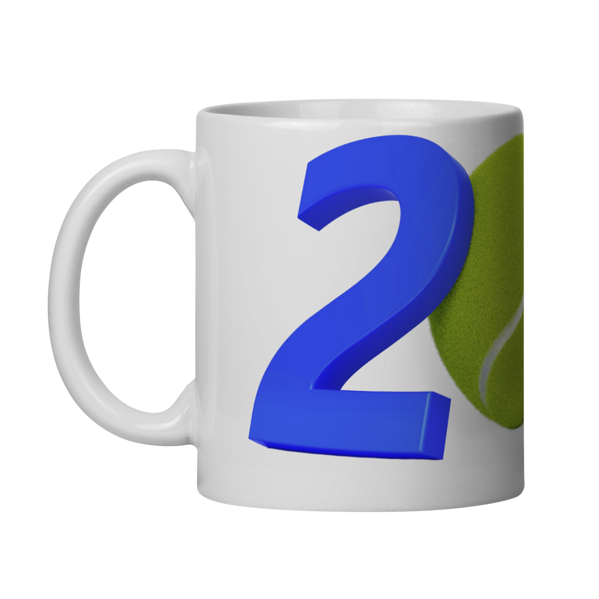 Caneca Personalizada 2026 Tenista – Presente Criativo para Amantes do Tênis