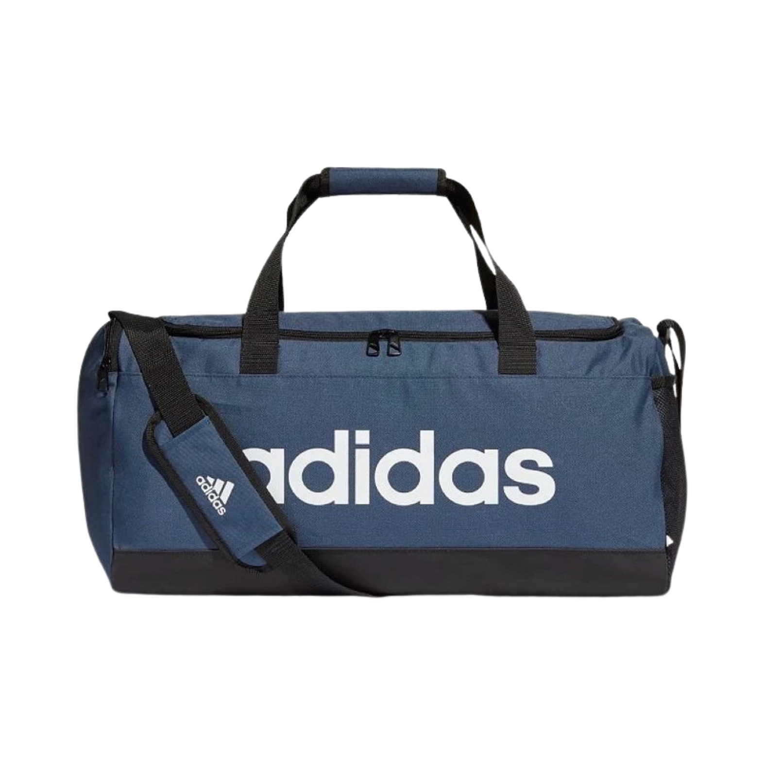 Mala Adidas Duffel Linear Média Azul
