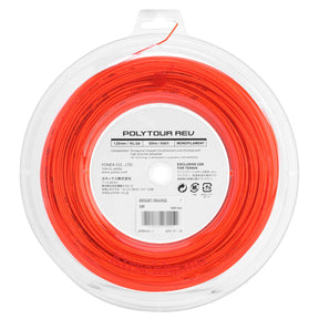 Corda para Raquete de Tênis Yonex Poly Tour Rev 125 Laranja