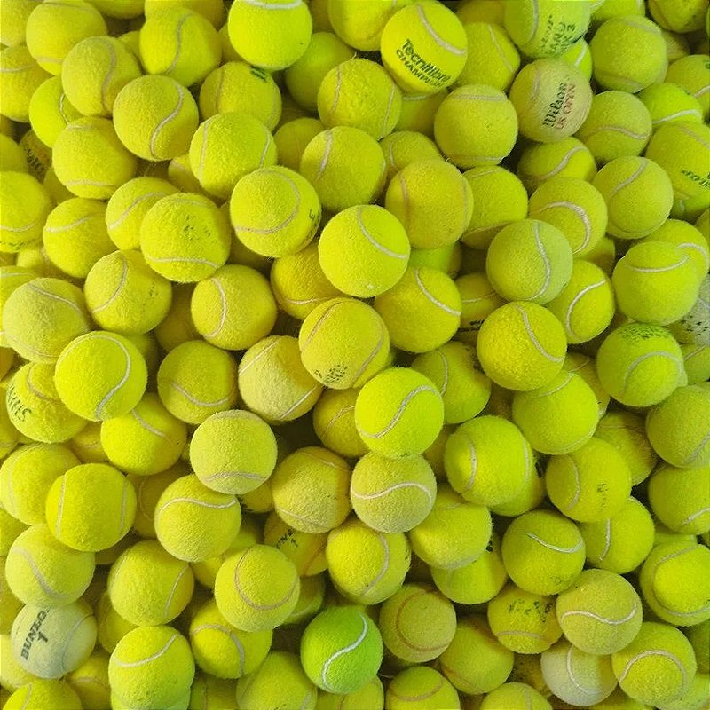 Bola de Tênis Usadas pack com 10 unidades