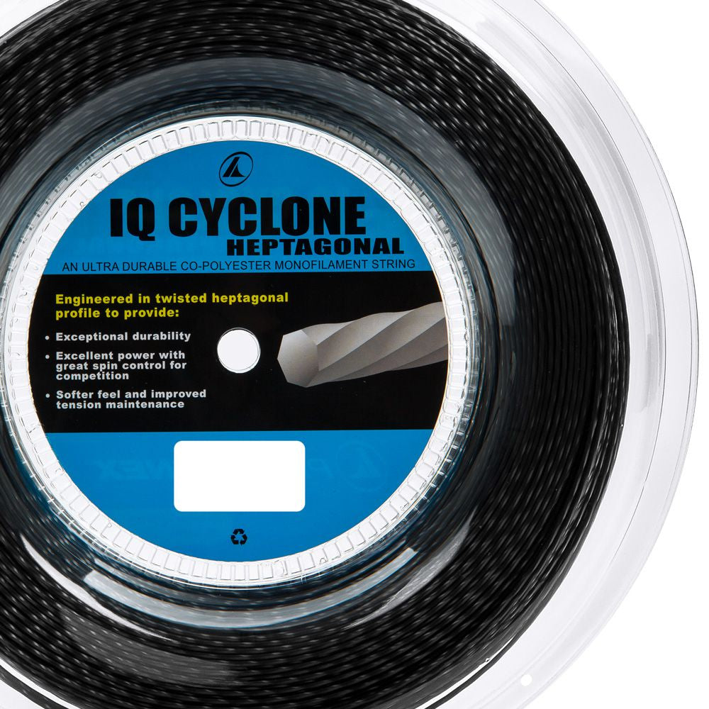 Corda para Raquete de Tênis Pro Kennex IQ Cyclone 1.25mm Preta