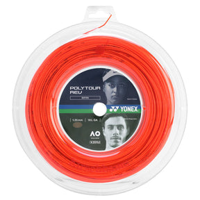 Corda para Raquete de Tênis Yonex Poly Tour Rev 125 Laranja