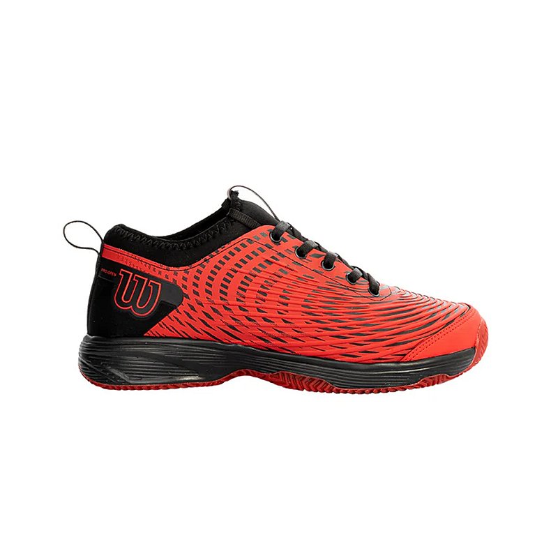 Tênis Wilson Pro Open 3.0 All Court Masculino Vermelho