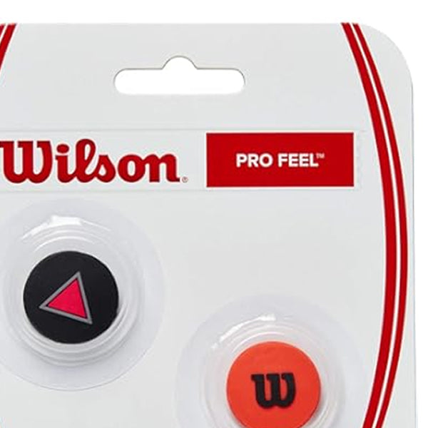 Antivibrador Wilson Pro Feel Ultra Dampeners Preto e Laranja