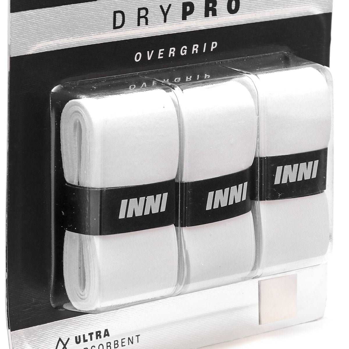 Overgrip Inni DryPro com 3 unidades Branco