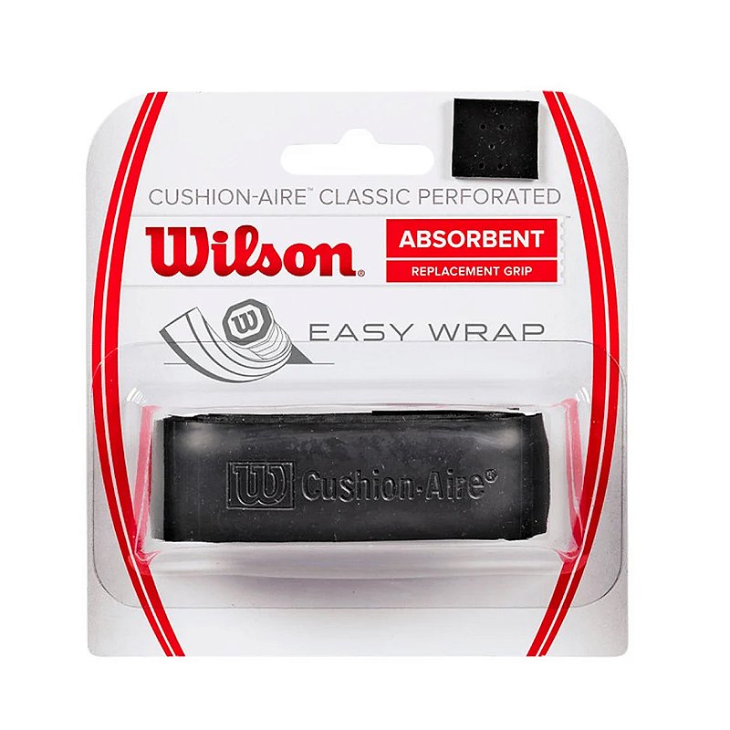 Cushion Grip Wilson Aire Classic Perforated Easy Wrap Preto