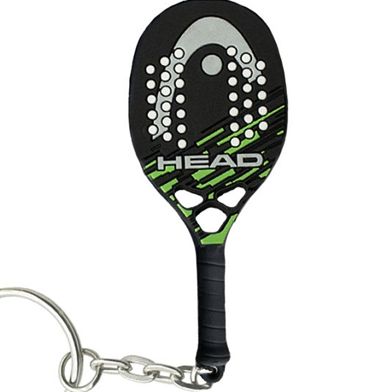 Chaveiro Head Beach Tennis Preto e Verde