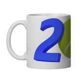 Caneca Personalizada 2026 Tenista – Presente Criativo para Amantes do Tênis