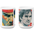 Caneca Lendas do Tênis | Presente para Fãs de Federer, Nadal e Djokovic