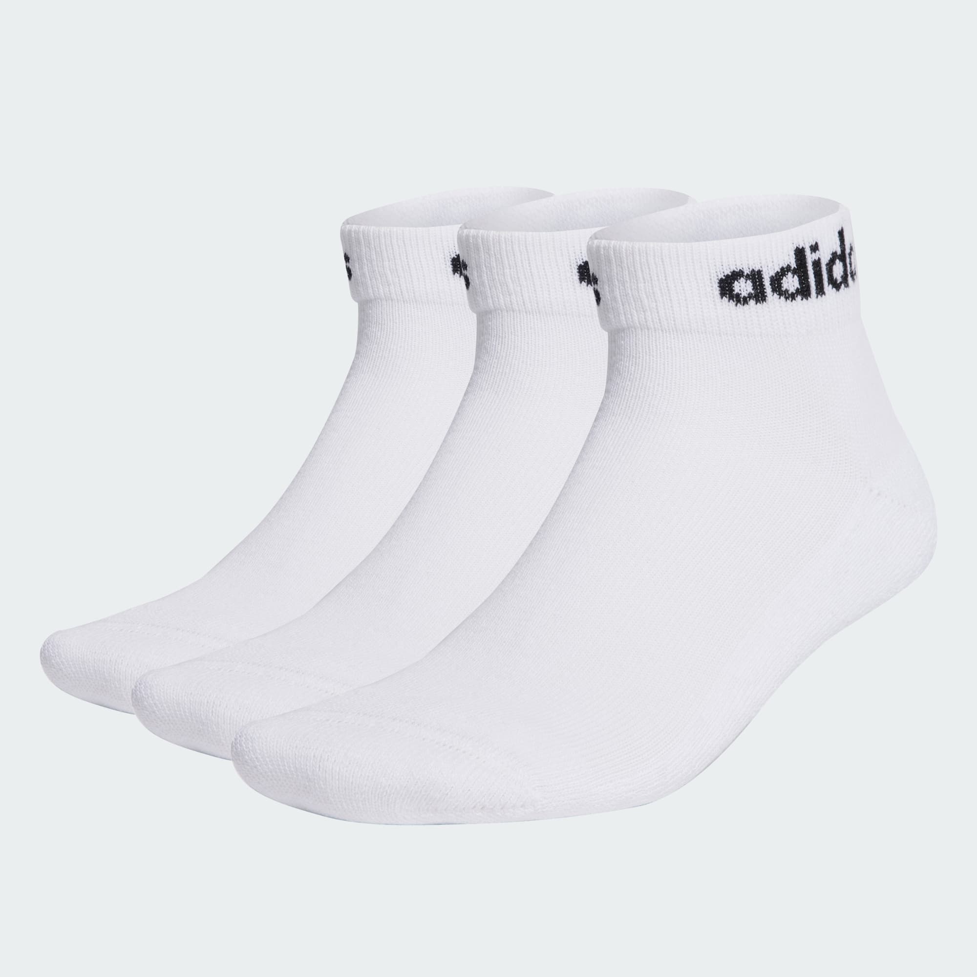 Meia Adidas Cush Ank Branca 3 Pares 40 ao 46 - vista 2