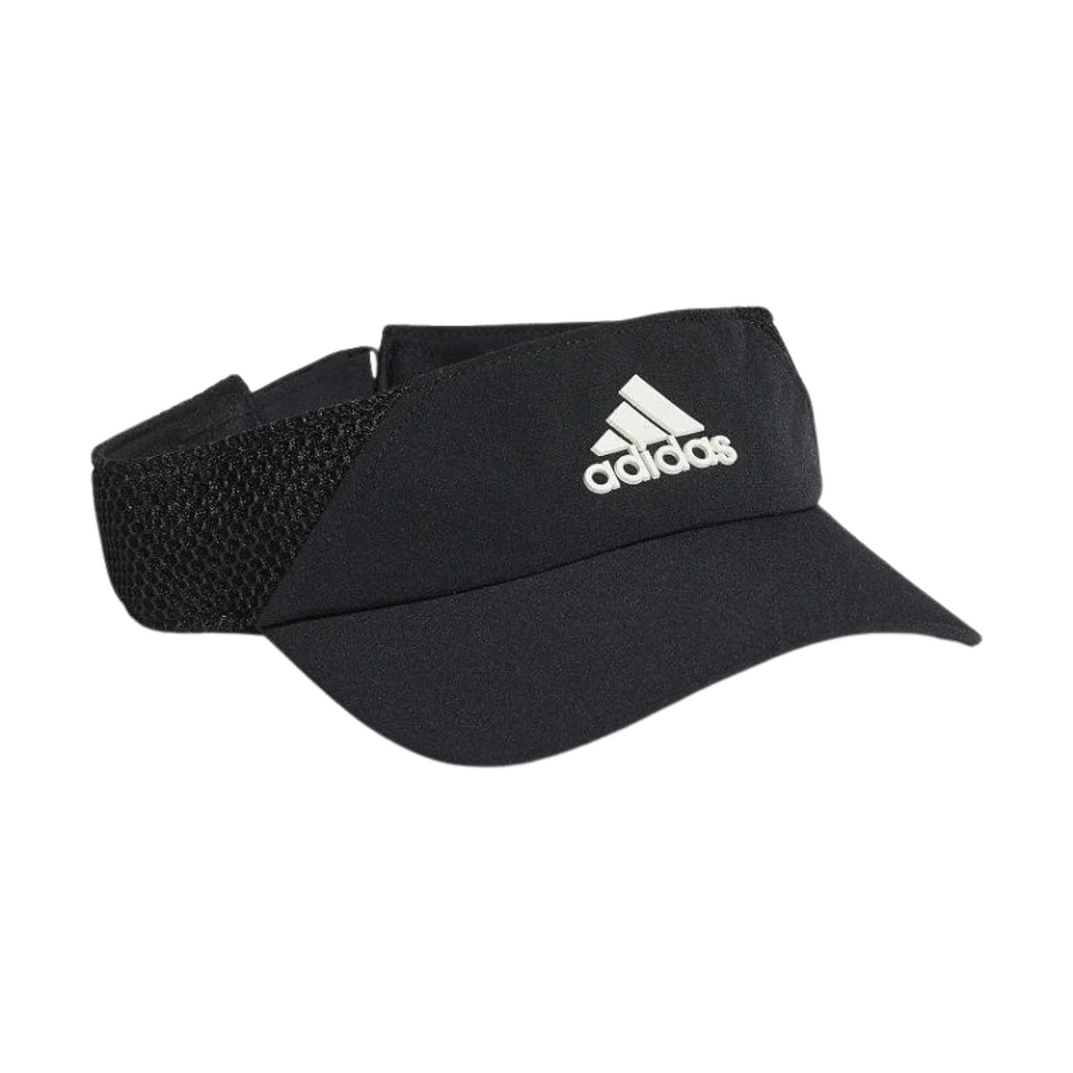 Viseira Adidas Run Viser  Preta e Branca