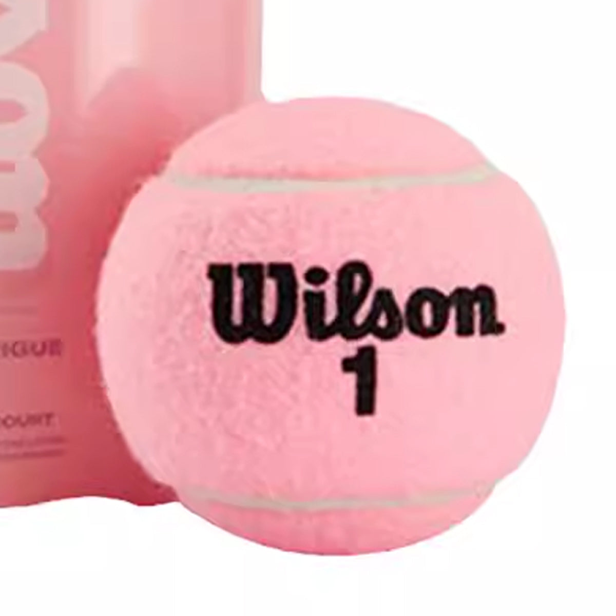 Bola de Tênis Wilson Intrigue Rosa com 2 Bolas