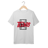 Camiseta Infantil Quality Tênis com Estampa Quadra e Tipografia – Algodão Premium
