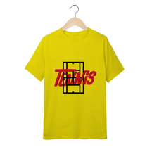 Camiseta Infantil Quality Tênis com Estampa Quadra e Tipografia – Algodão Premium