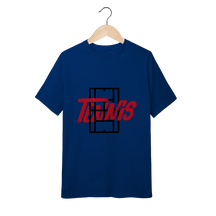 Camiseta Infantil Quality Tênis com Estampa Quadra e Tipografia – Algodão Premium