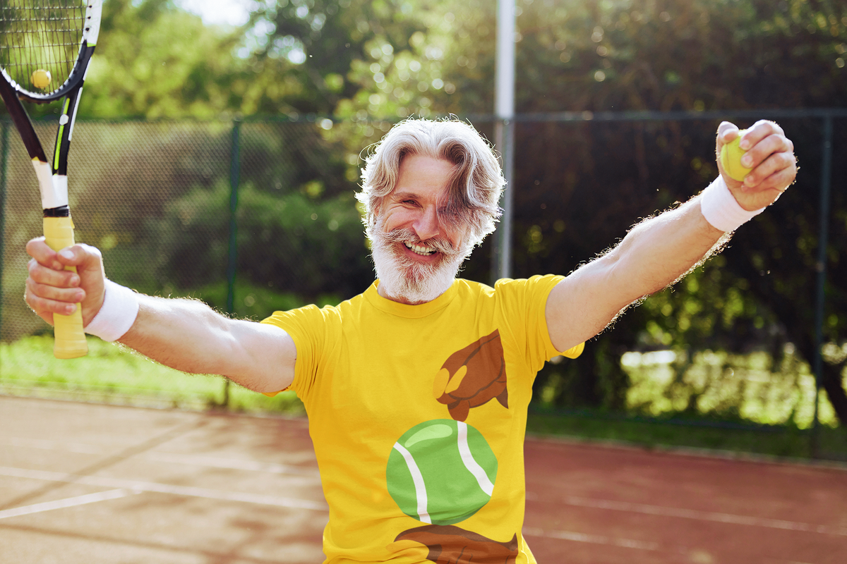 Camiseta Prime Tennis – Linha Prime com Estampa Bola de Tênis Divertida