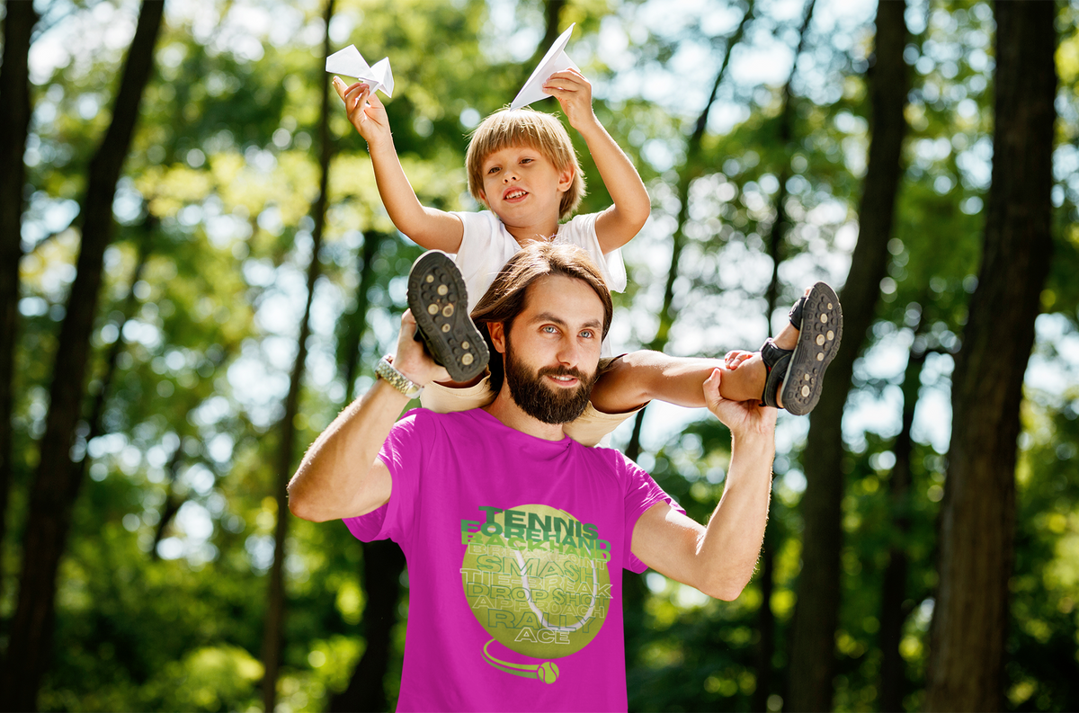 Camiseta Esportiva Tennis Ball – Linha Sport UV, Performance e Proteção Solar