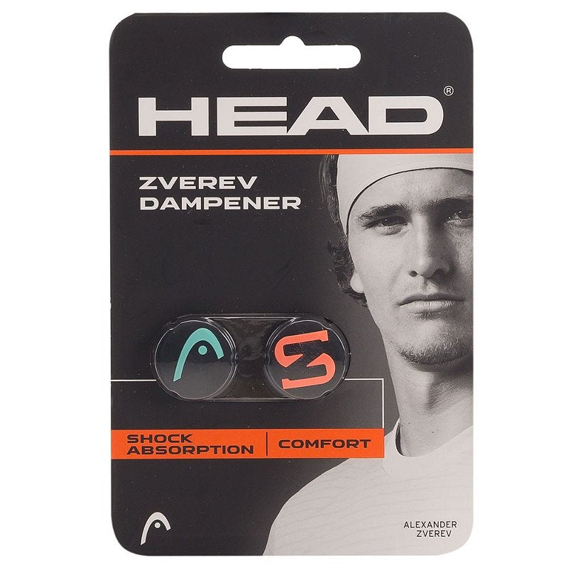 Antivibrador Head Zverev Dampner Preto - Com 02 Unid