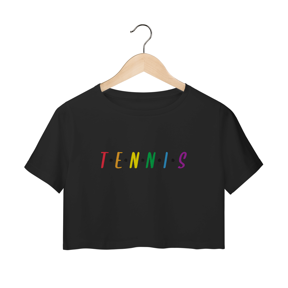 Cropped Tênis Friends | Algodão Premium e Estilo Nostálgico