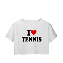 Cropped "I Love Tennis" – Estilo e atitude dentro e fora da quadra!