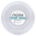 Corda para Raquete de Tênis Sigma Super Poly 16 Branca 1.30mm