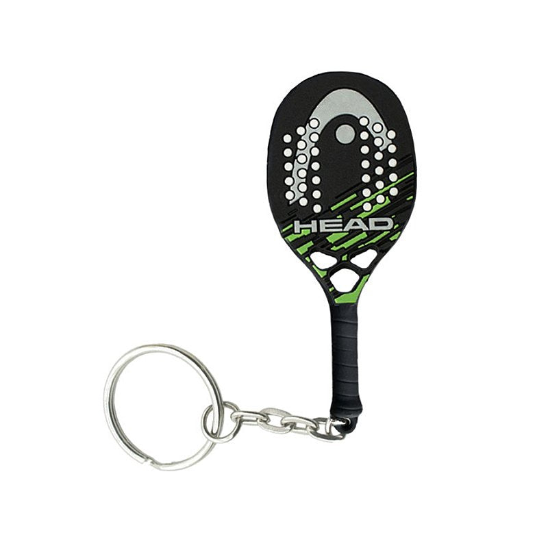 Chaveiro Head Beach Tennis Preto e Verde