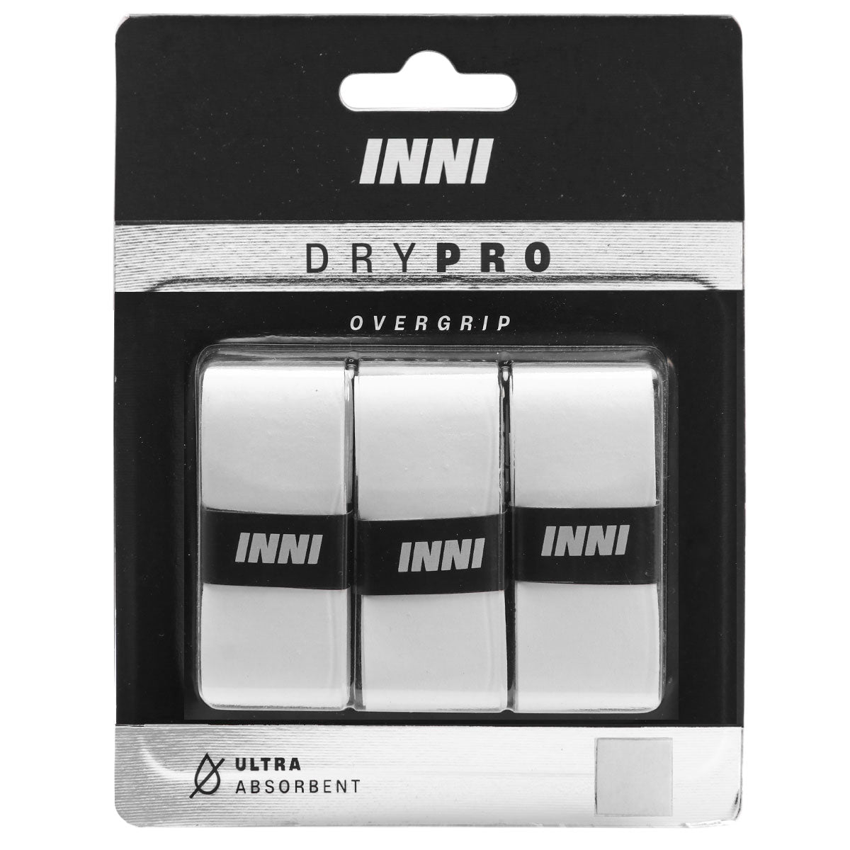 Overgrip Inni DryPro com 3 unidades Branco