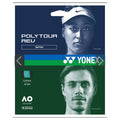 Set de Corda para Raquete de Tênis Yonex PolyTour Rev Spin 1.30mm Verde